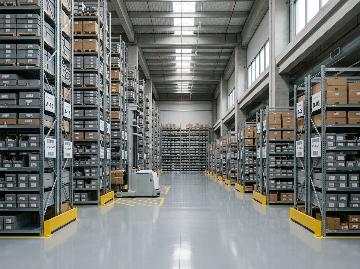 Tems Elektrik logistics and automation warehouse in Istanbul